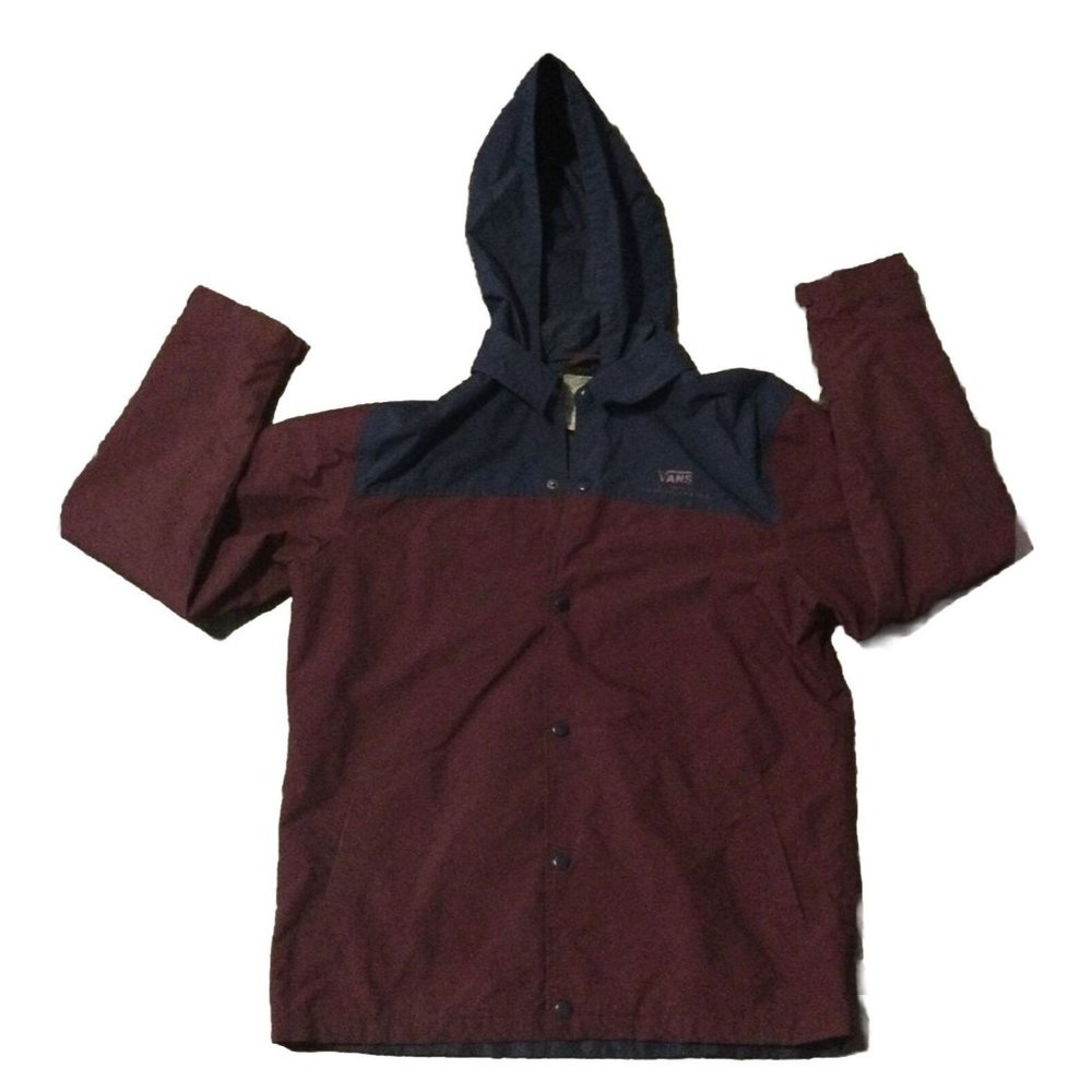 Vans Off the Wall Chima Ferguson Sydney Men's Size Small Hooded Windbreaker